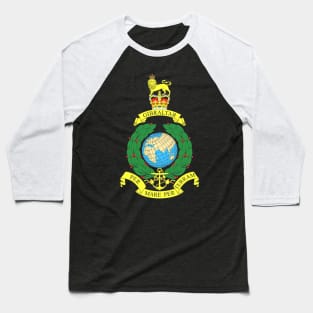 Royal Marines "Per Mare Per Terram" Insignia Baseball T-Shirt